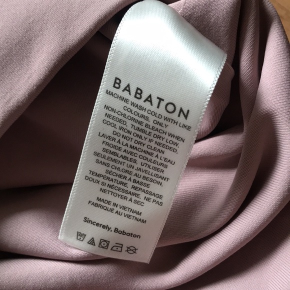 Pink Babaton pencil skirt size xs - Picture 3 of 5